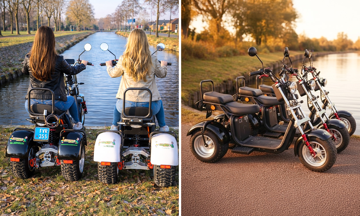 E-choppertrike (driewieler) Coevorden