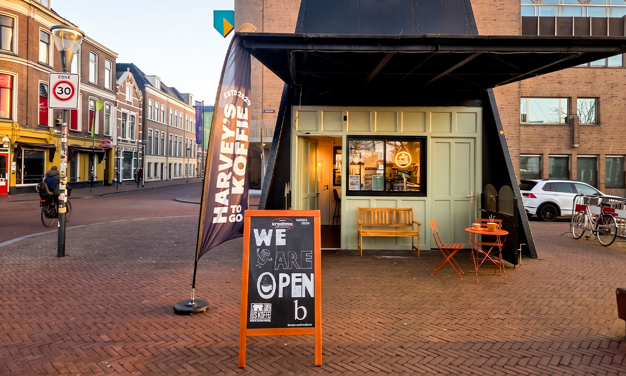 Harvey's koffie to go
