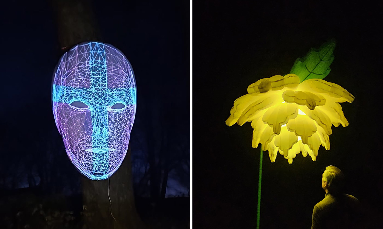 Lumina Rolduc - Lichtkunst in de Abdij