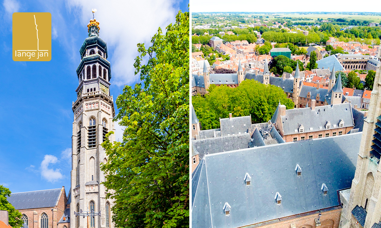 Entree Abdijtoren de Lange Jan