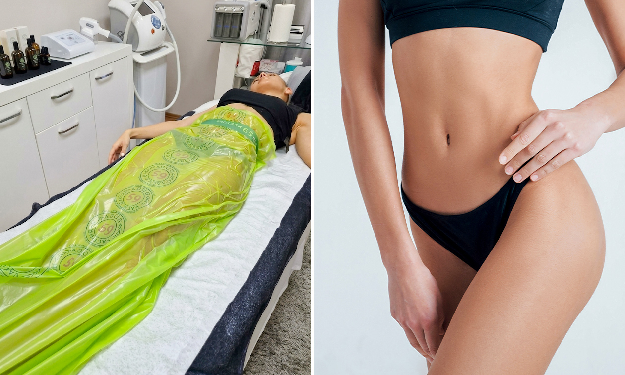 Soin corporel Vacuum65Body + drainage lymphatique (105 min) près de Liège