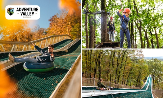 Adventure Pass pour le parc Adventure Valley Durbuy