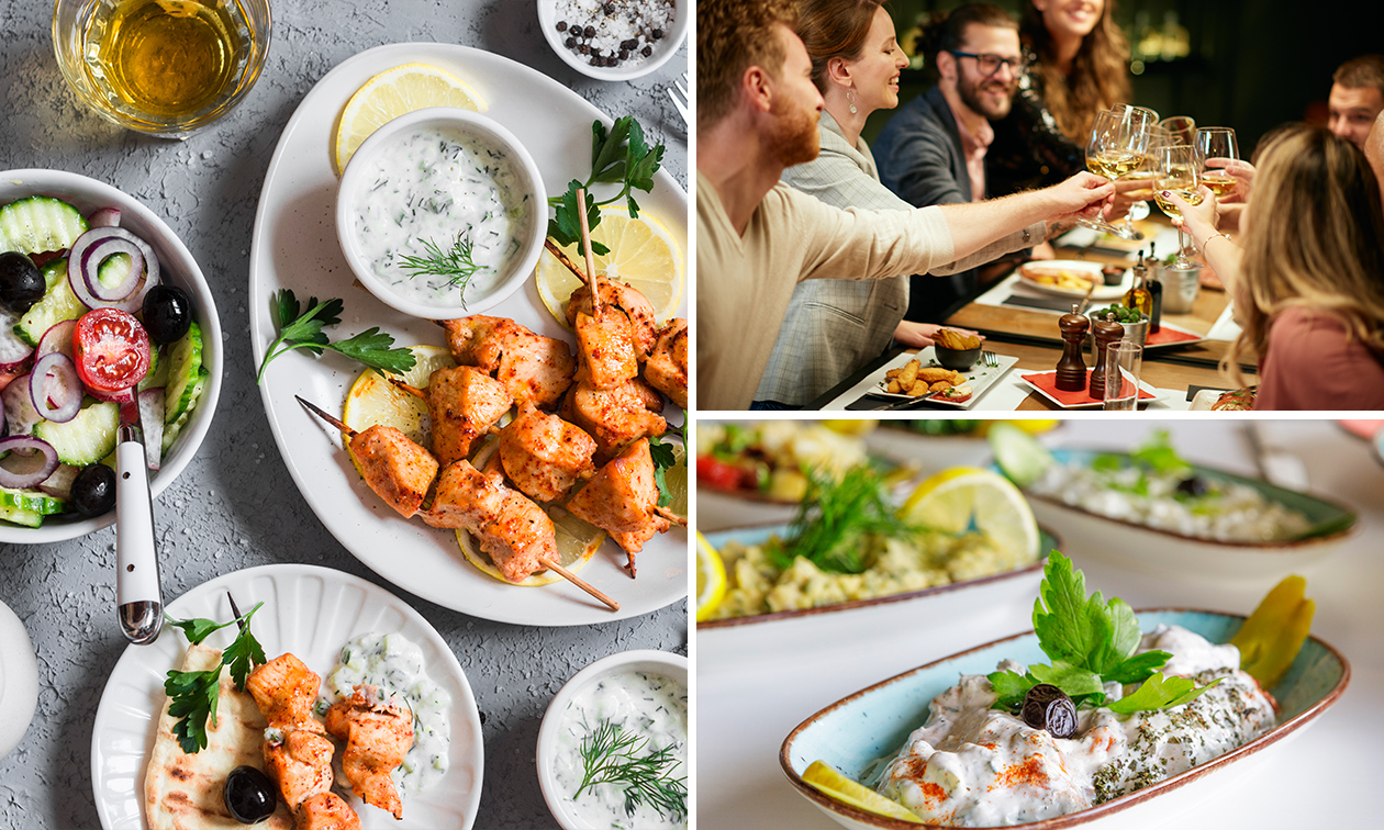 All you can eat Griekse Tapas (2 uur) bij Alexandros