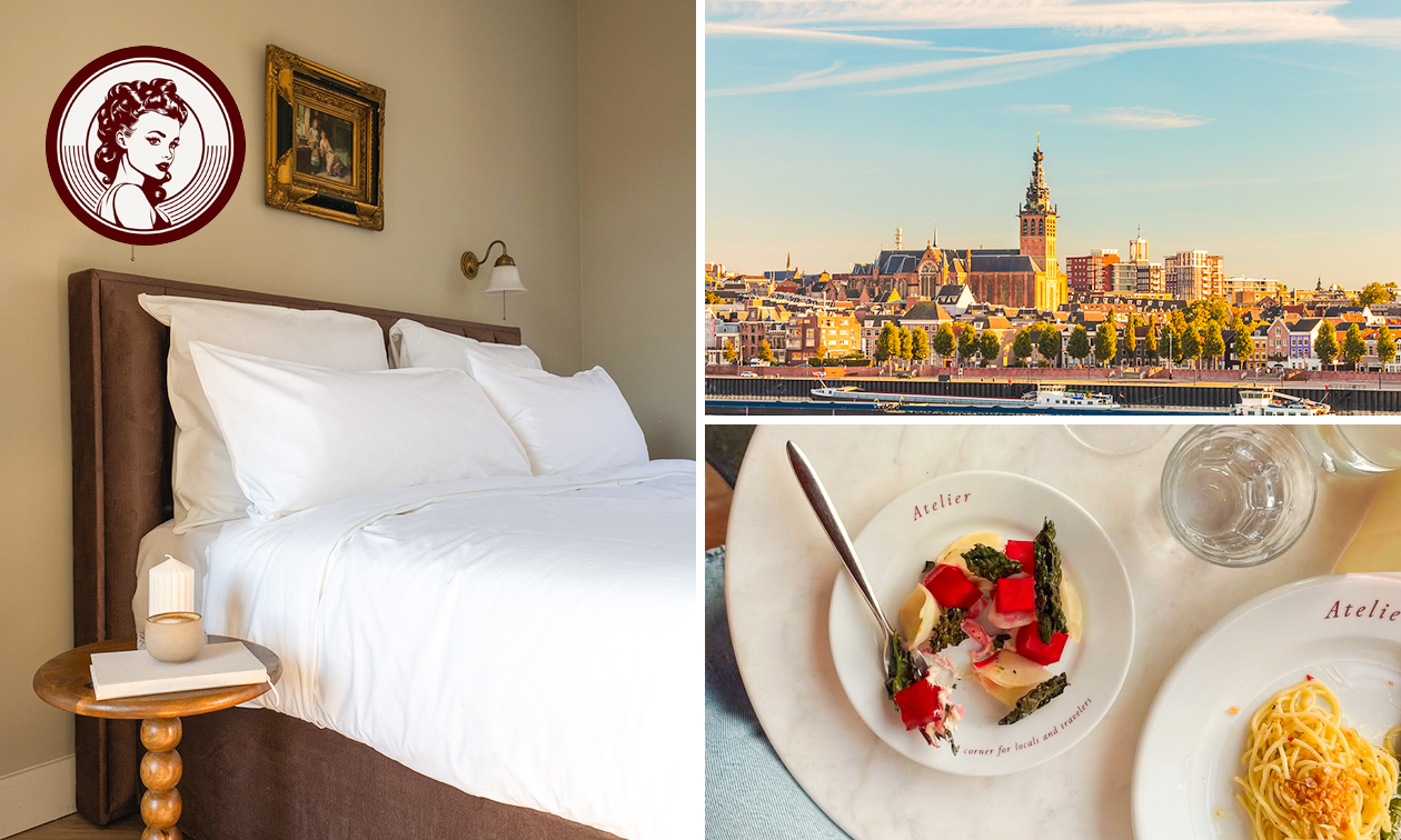 Overnachting(en) voor 2 + cava + ontbijt + diner + meer in Nijmegen