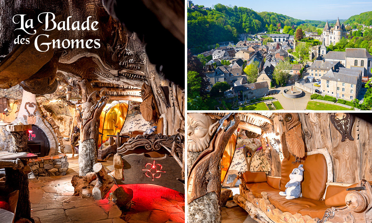 Overnachting voor 2 + aperitief + ontbijt + late check-out in de buurt van Durbuy