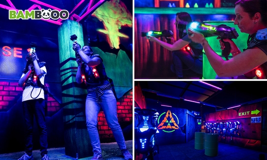 1, 2 ou 3 partie(s) de laser game près de Comines