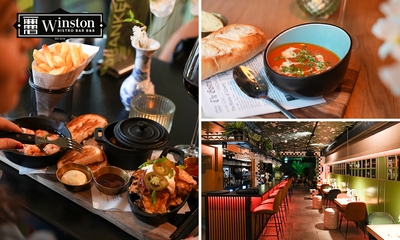 4-gangen shared dining-diner + brood vooraf bij STRTM By Winston