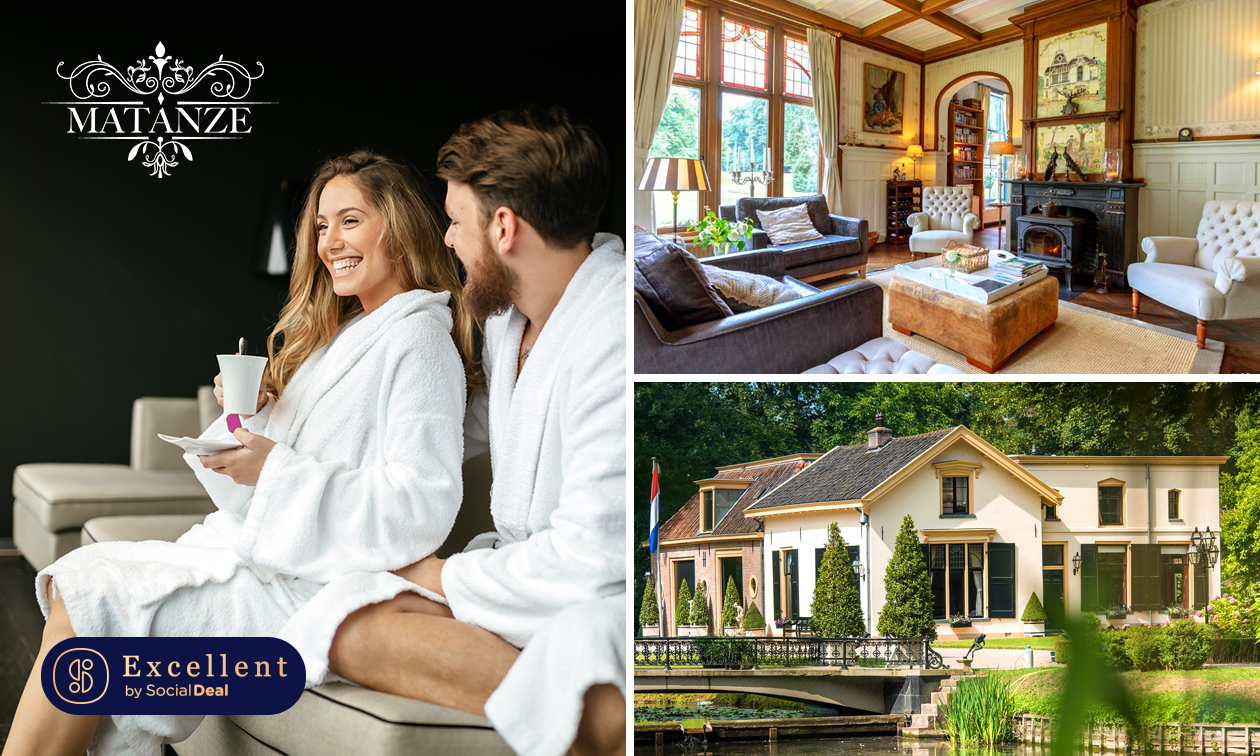 Overnachting in de natuur voor 2 + ontbijt + borrelplank + privéjacuzzi en meer