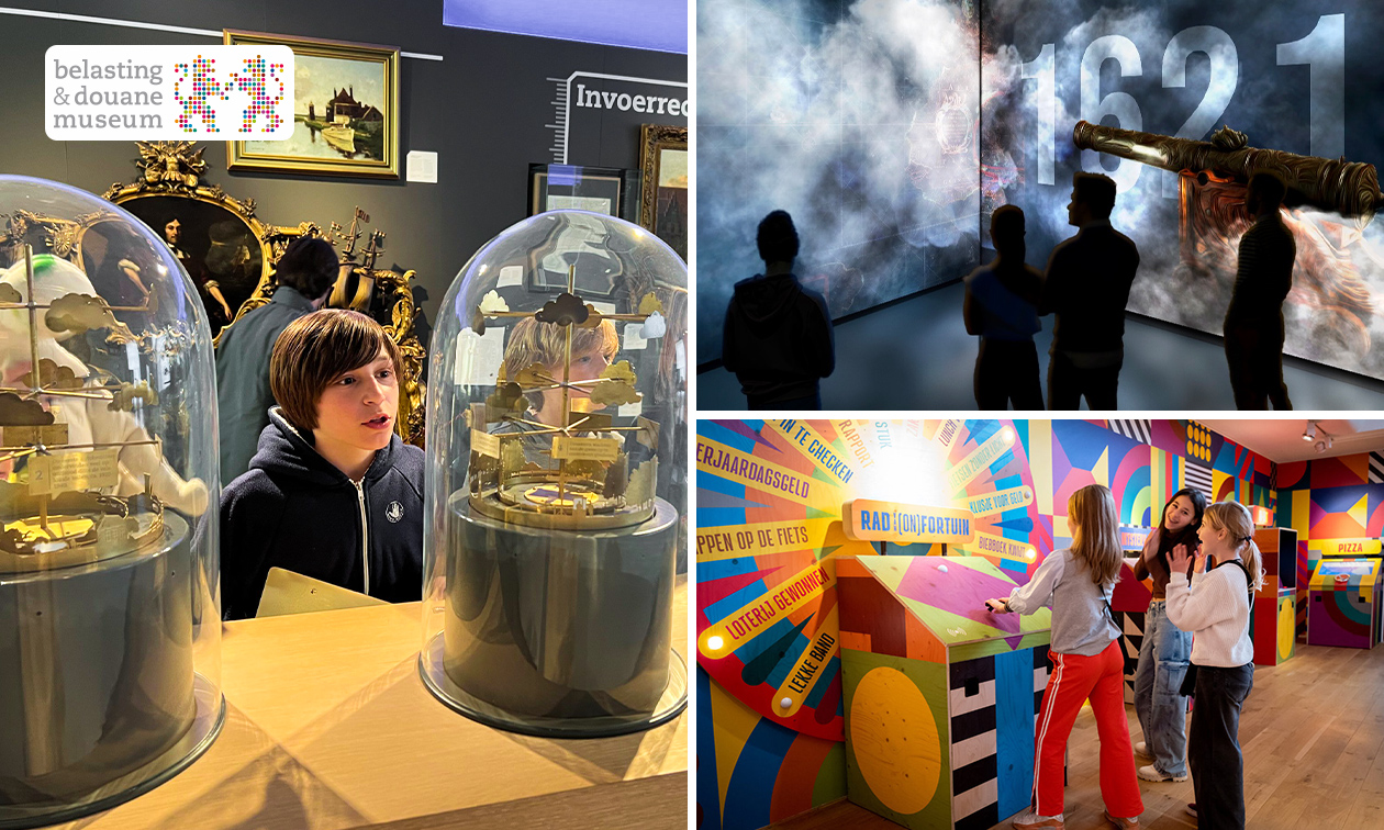 Entree voor het Belasting & Douane Museum