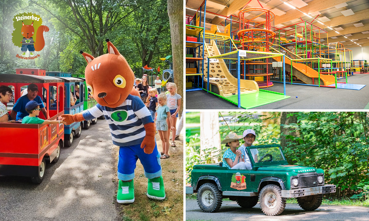 Tageseintritt in den Steinerbos + Pommes mit Sauce