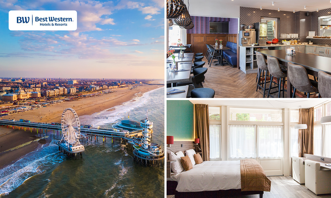 Overnachting voor 2 + ontbijt in Den Haag