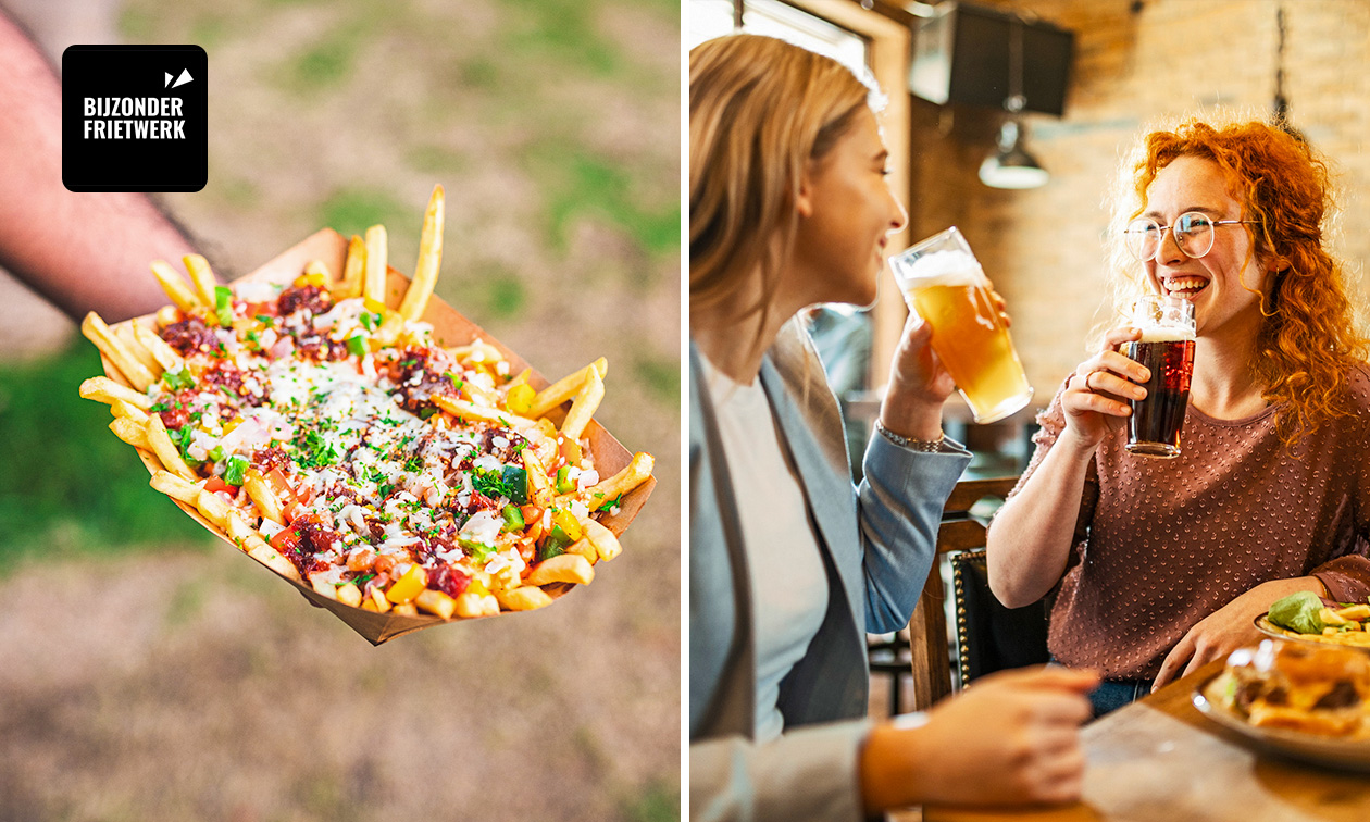 Loaded fries + drankje naar keuze in hartje Dordrecht
