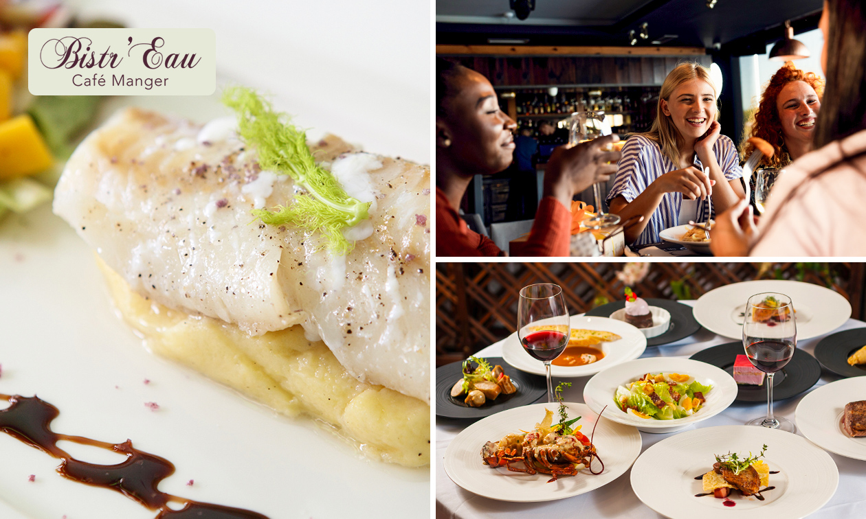 Culinaire 4-gangenlunch of -diner + amuses in Genk