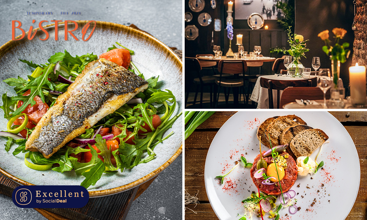 3-gangendiner à la carte bij Bistro aan de werf