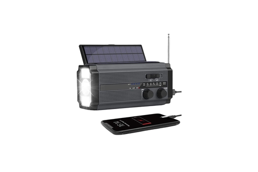 Nødradio og powerbank