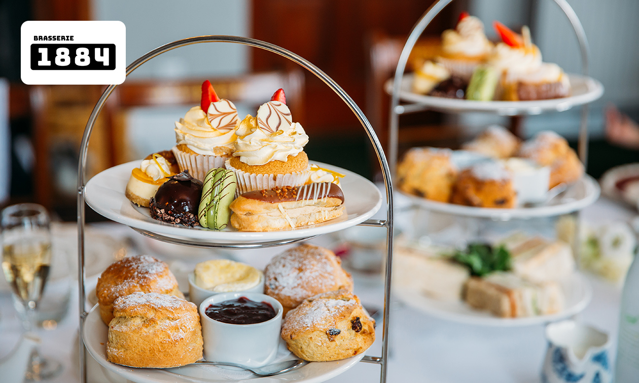 High tea (2 uur) bij Brasserie 1884