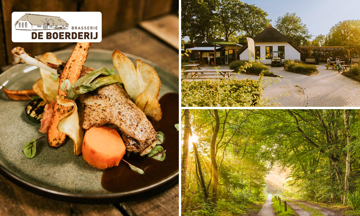 4-gangendiner van de chef bij Boerderij Balkbrug