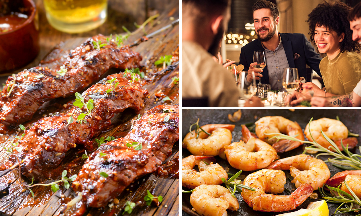 3-gangen keuzediner bij Brasserie de Roskam aan de Waal