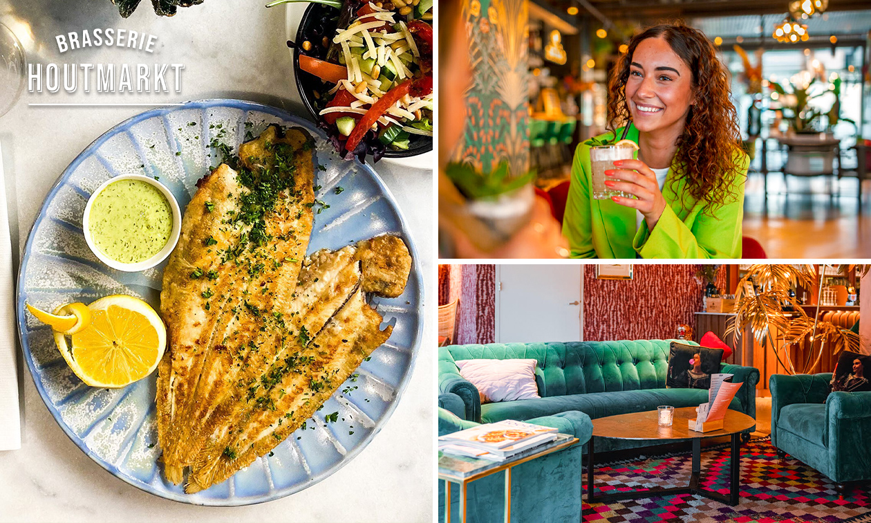 3-gangendiner à la carte bij Brasserie Houtmarkt in hartje Breda