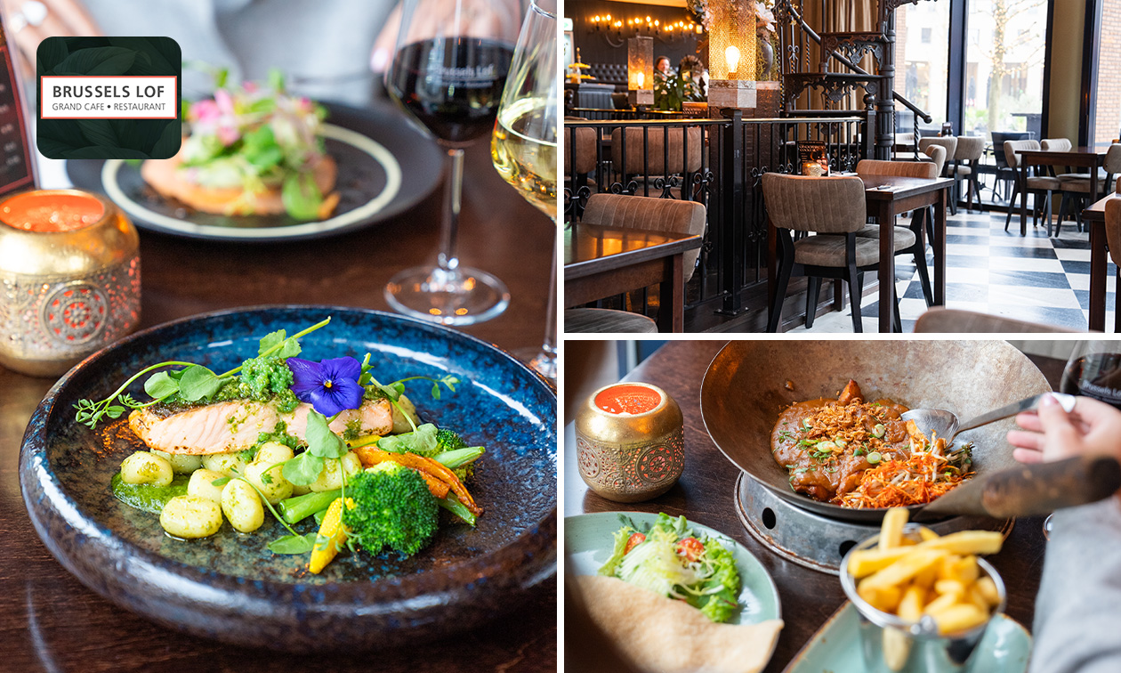 3-gangendiner à la carte bij Brussels Lof