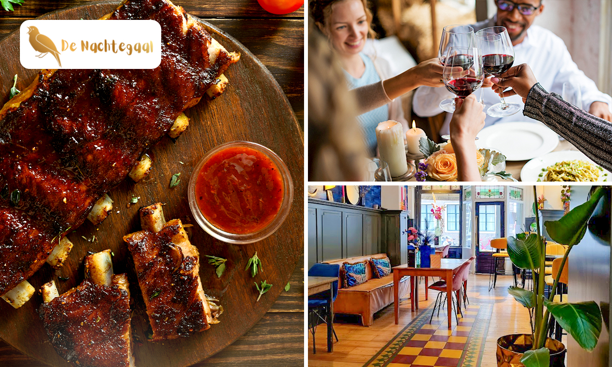 2- of 3-gangendiner à la carte bij Restaurant De Nachtegaal