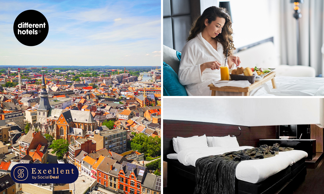 Overnachting voor 2 + ontbijt + VIP-dagpas Maasmechelen Village in Genk