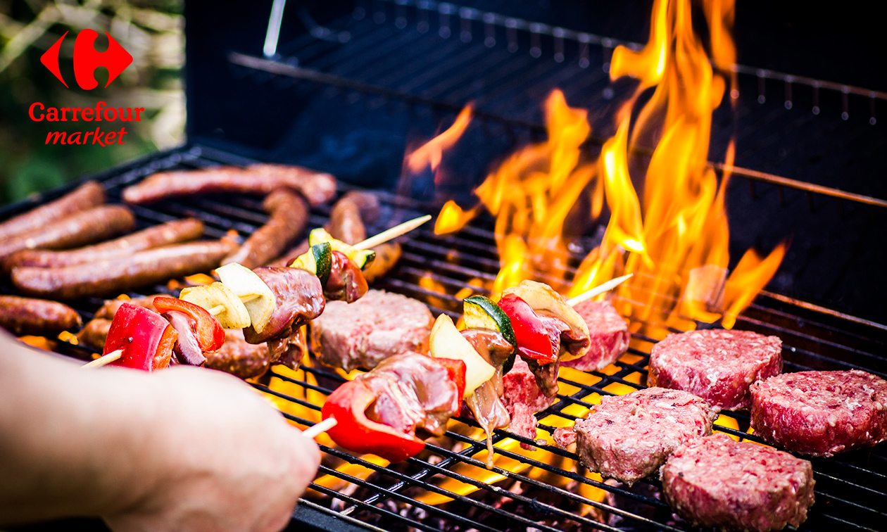 Colis BBQ basic ou de luxe pour 5 ou 10 personnes