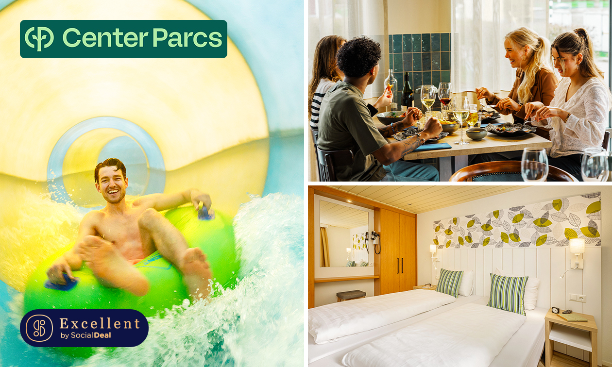2 bis 4 Übernachtungen in einem Cottage für 4 oder 5 im Center Parcs De Eemhof