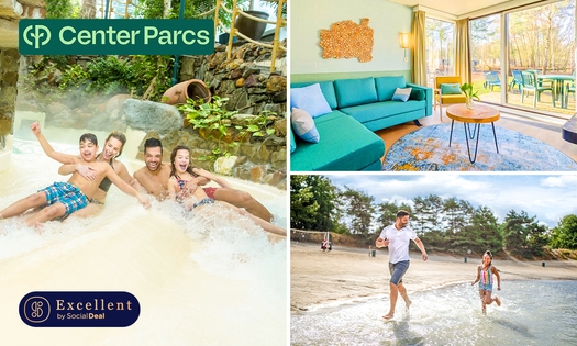 2, 3 ou 4 nuits pour 4 à 6 personnes au Center Parcs De Kempervennen