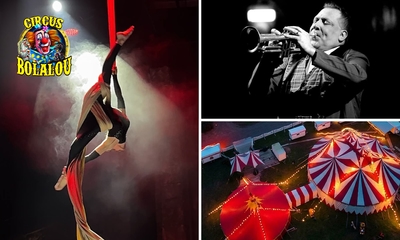 Entree voor het Kerstcircus in Zoetermeer