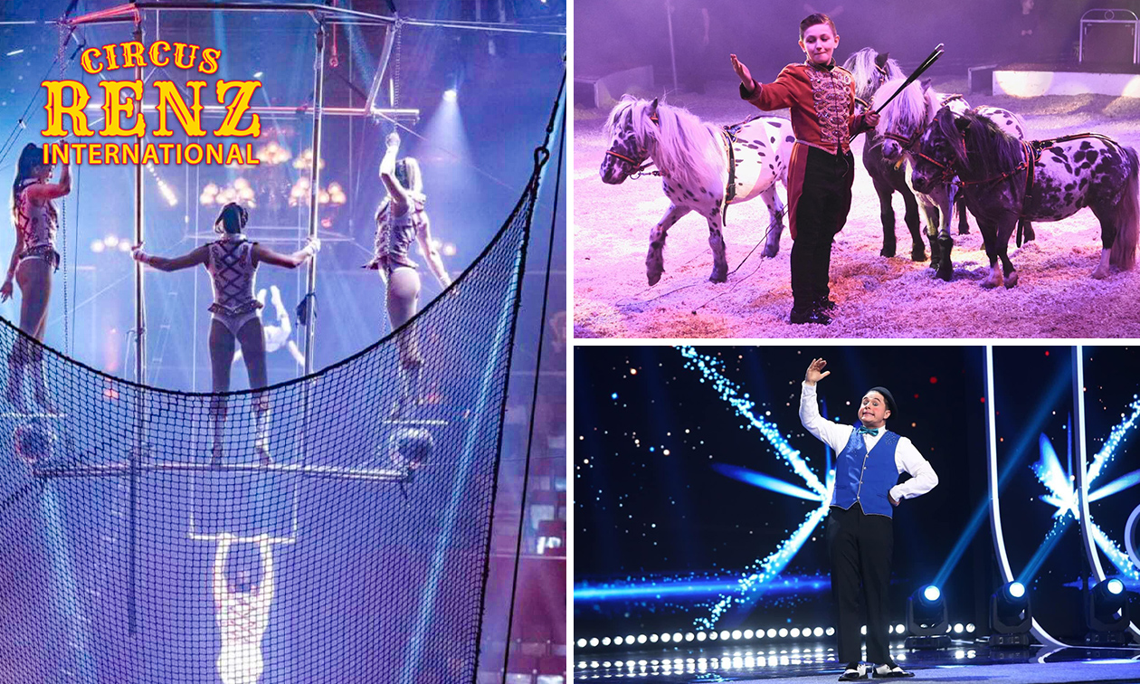 Voorstelling Circus Renz International in Helmond of Alphen aan de Rijn