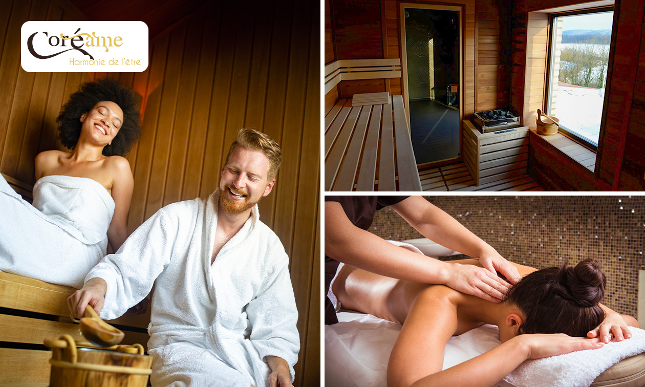 Entrée au wellness (3h) pour 2 + évlt. massage et plus ou rituel oriental (2h) près de Verviers