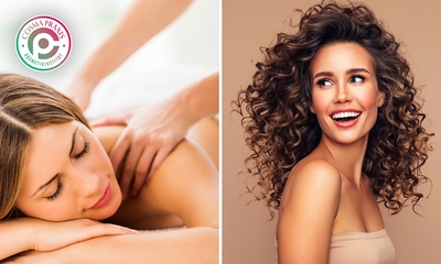 Schulter-, Nacken- und Rückenmassage (30 Minuten), Wimpernlifting oder Hair Mesotherapie