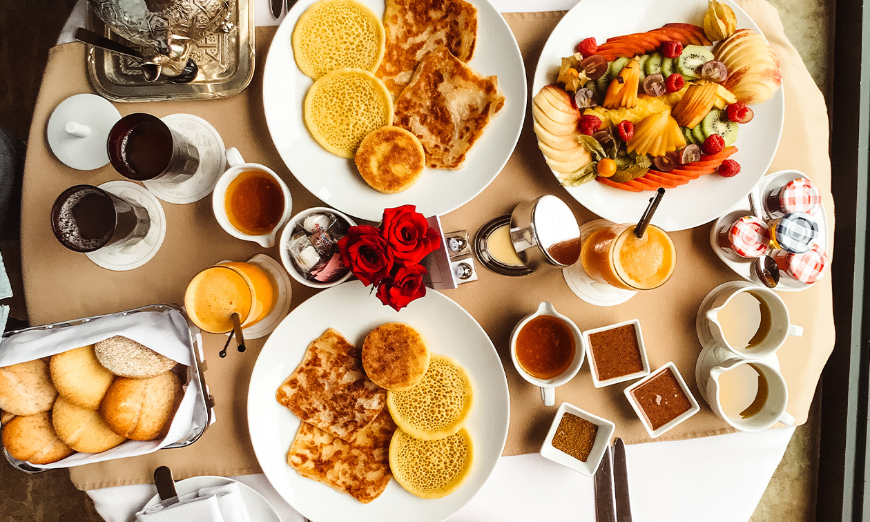 Uitgebreid mediterraans ontbijt (2 uur) bij Cuisine Tajine