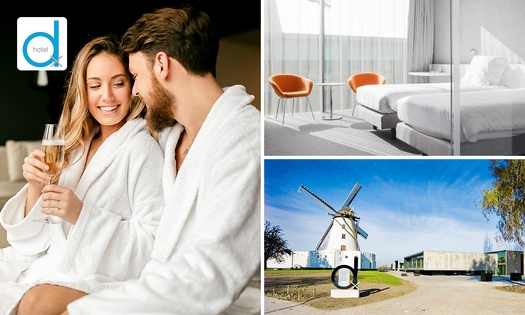 1 of 2 overnachting(en) voor 2 + ontbijt + cava + evt. wellness in Kortrijk