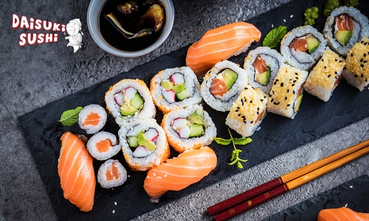 Sushibox (46 of 95 stuks) van Rise Bi Sushi voor thuisbezorging