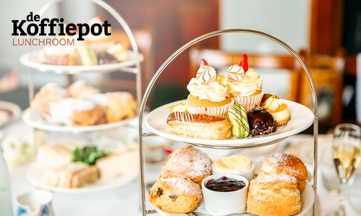 High tea naar keuze (2 uur) bij De Koffiepot