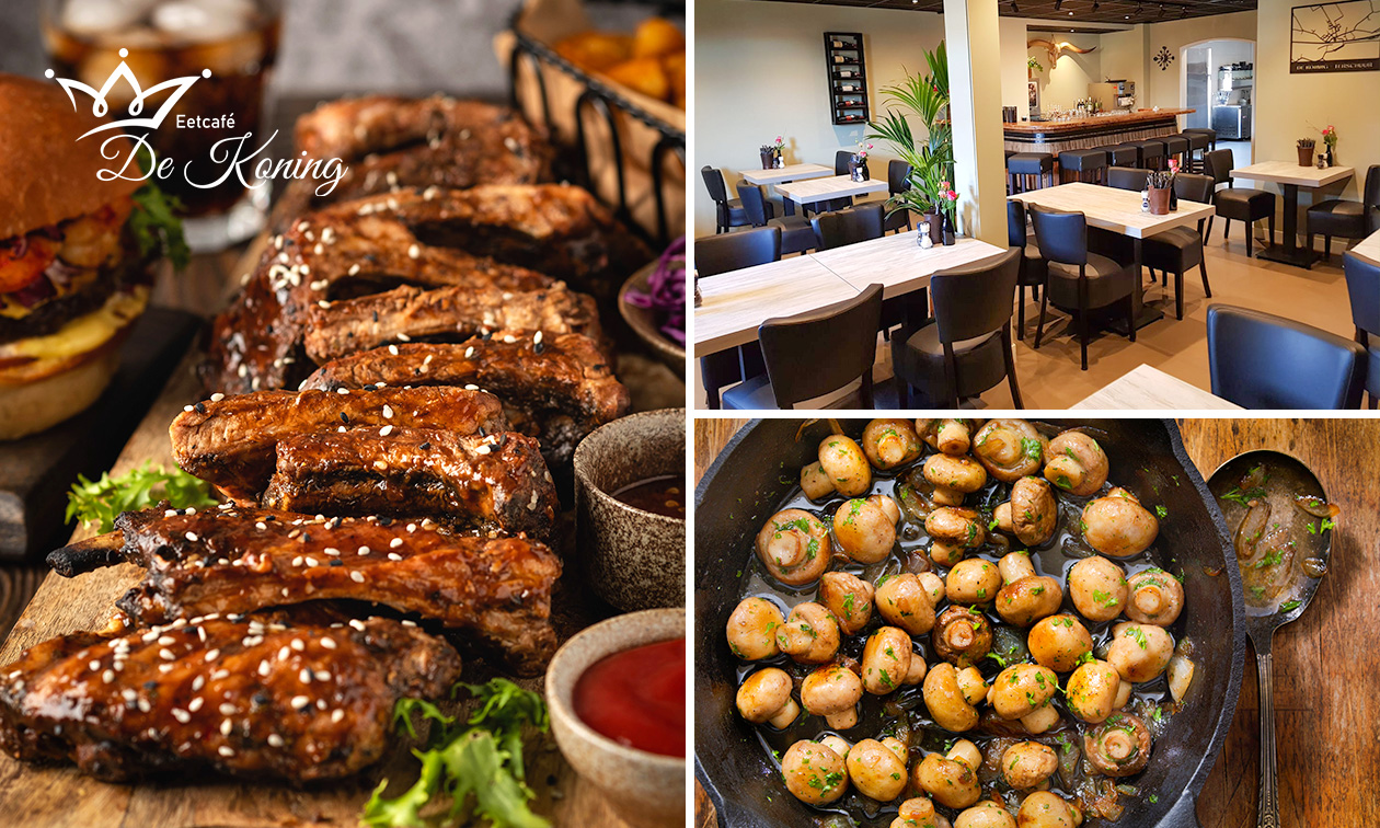 3-gangen keuzediner bij De Koning