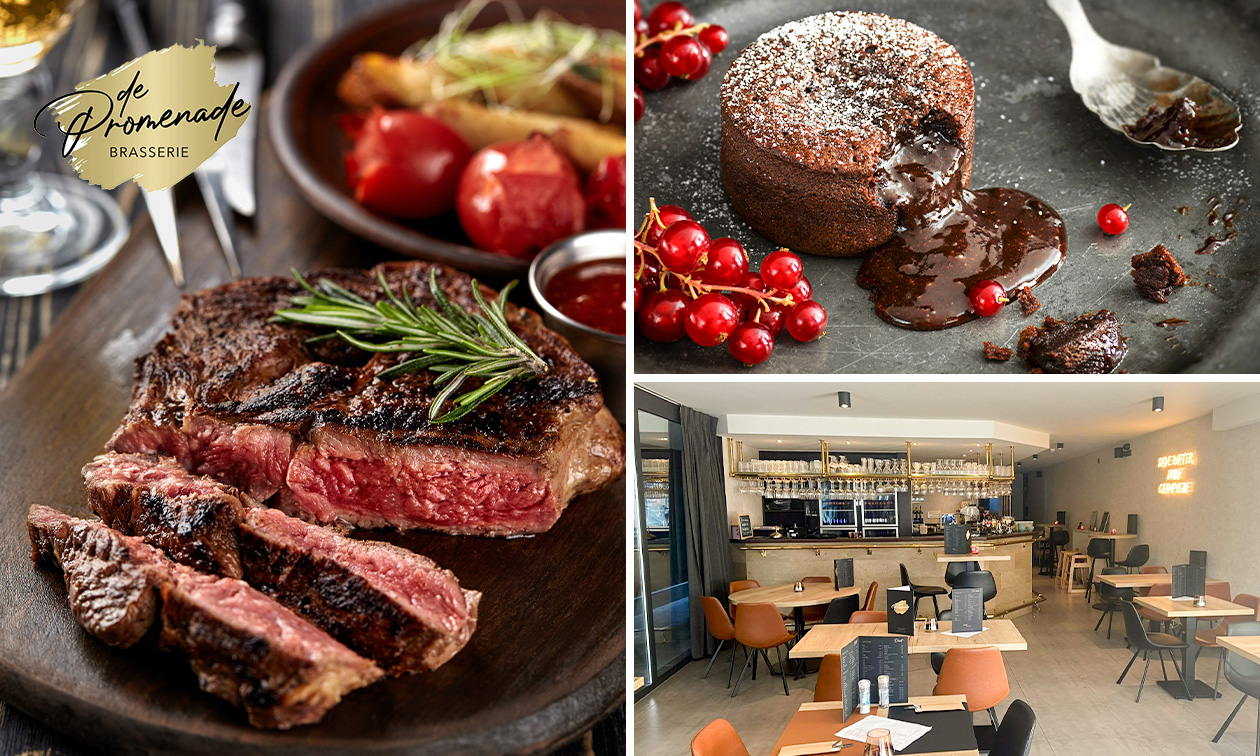 3-gangenlunch of -diner à la carte in de Vlaamse Ardennen