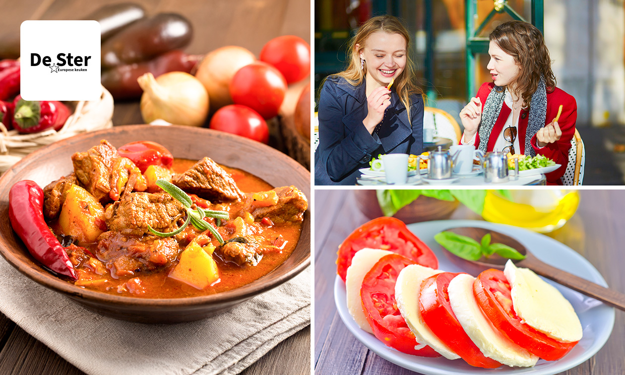 Menu en 2 services à la carte ou buffet en 4 services à volonté près de Bruxelles