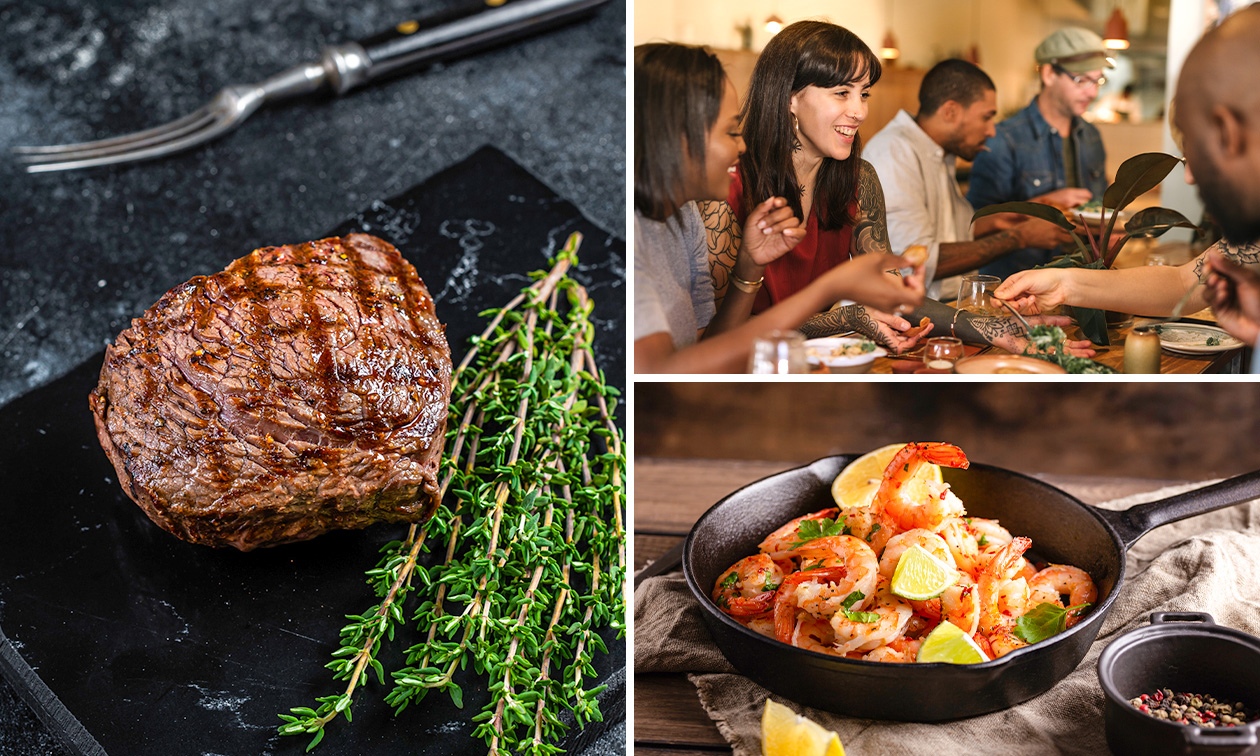 3-gangendiner à la carte bij De Volendammer Hoorn