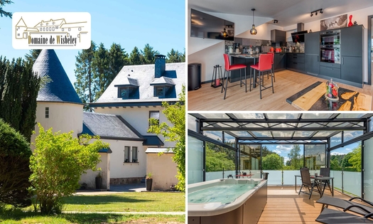 1 oder 2 Übernachtungen für 2 bis 8 Personen + eine Flasche Champagner in den Ardennen
