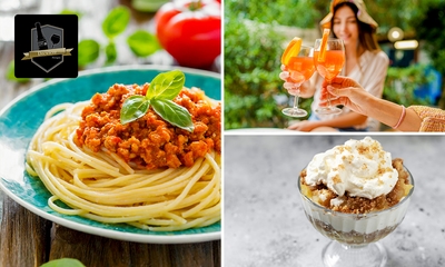 Onbeperkt spaghetti bolognaise + aperitief en nagerecht bij Drewiezz