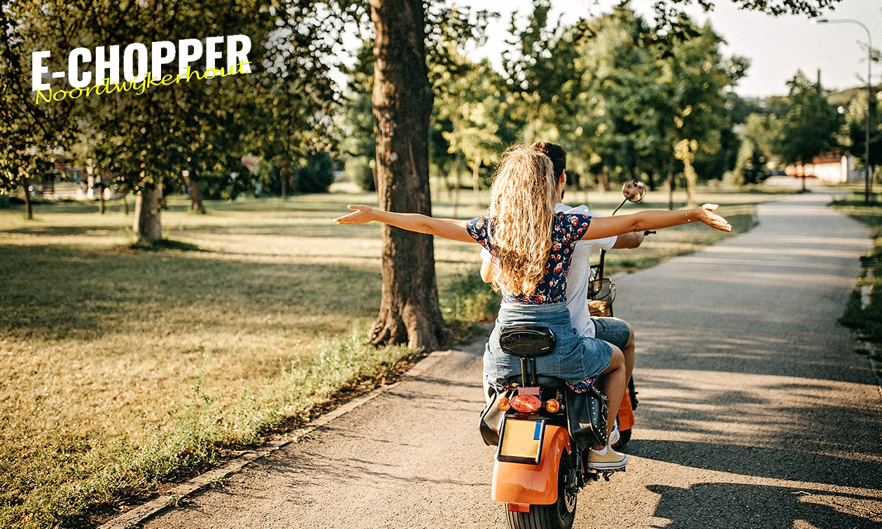 Huur e-chopper (2,5 uur) bij E-chopper Noordwijkerhout