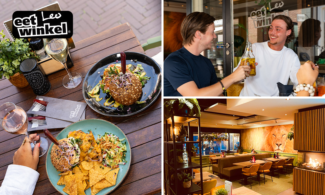 2-gangenlunch à la carte bij Eetwinkel LEO