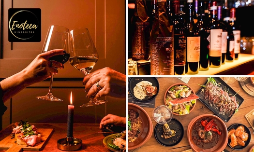 4-gangen Big Bites & Wine + amuse bij Enoteca