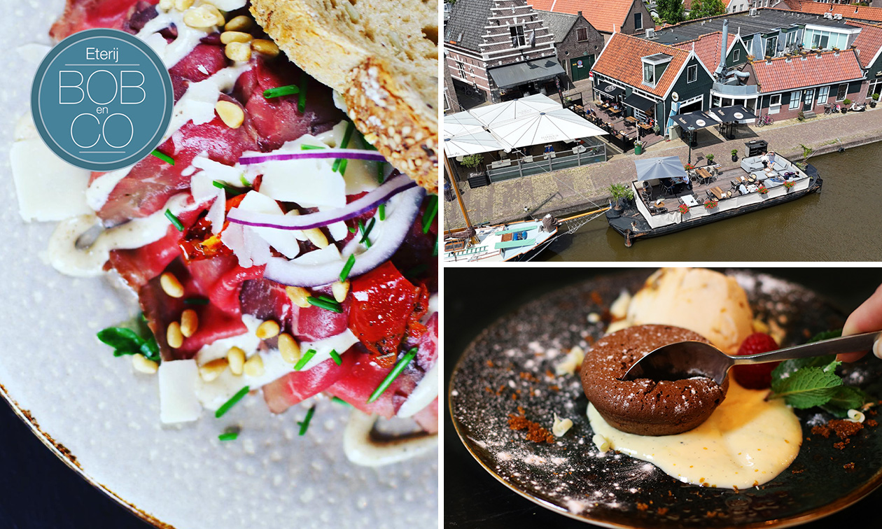 2- of 3-gangen keuzelunch bij Eterij Bob & Co