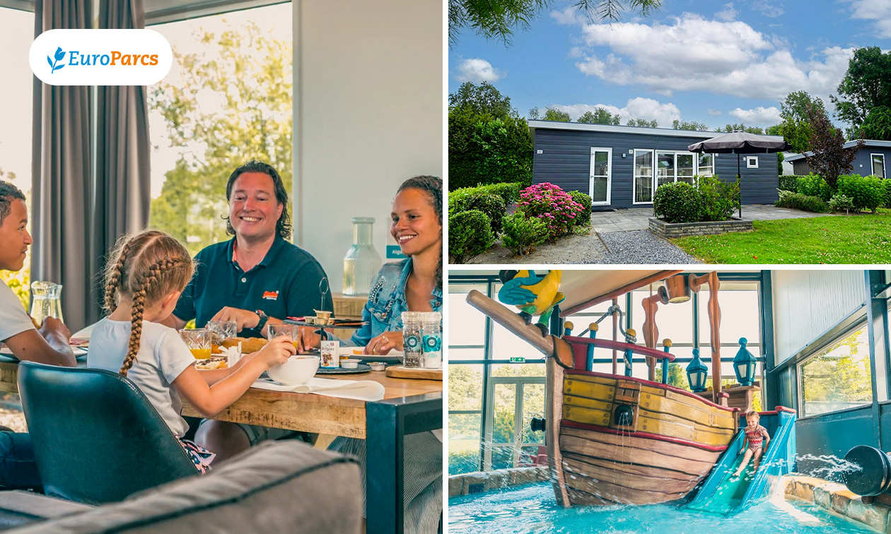Wochenende oder Wochenmitte (4 Pers.) bei EuroParcs