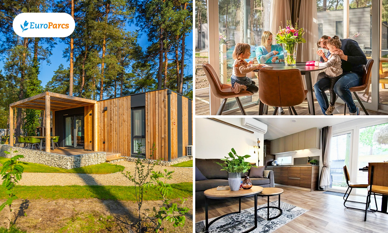 Weekend of midweek weg (4 tot 6 pers.) in EuroParcs Weekend of midweek weg (4 tot 6 pers.) in EuroParcs
