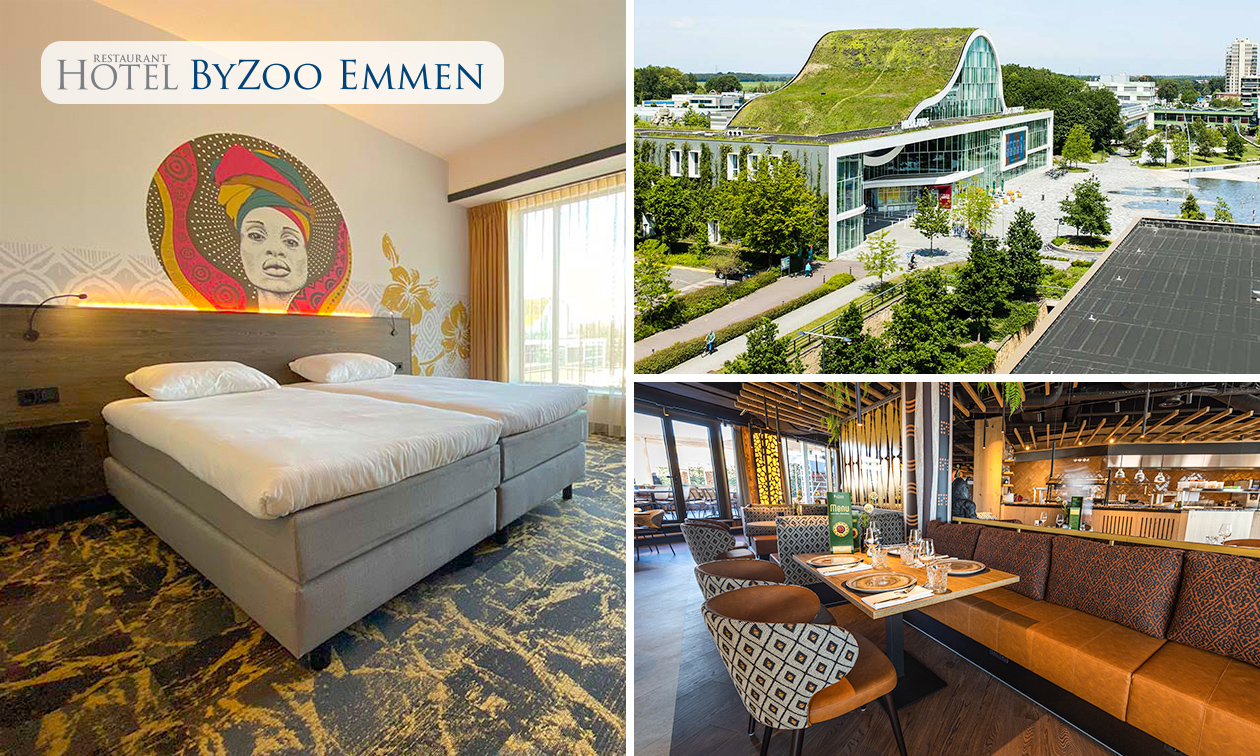 Overnachting(en) voor 2 + ontbijt + 2-gangen shared dining-proeverij bij Fletcher